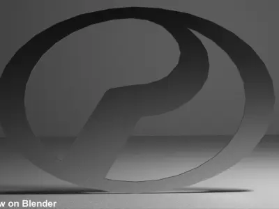 Logo Perodua Kancil Car 3D model