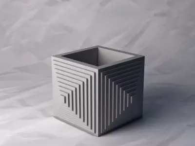 VASE 021 3D print model
