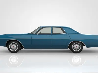 Dodge Polara 1971 3D model