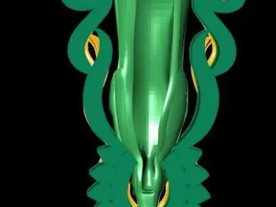 Bodhisattva Quan Yin pendant 3D 3D print model