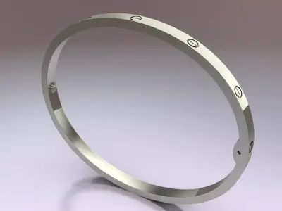  LOVE SMALL bracelet-High Quality 3D Printing Model 3D print model