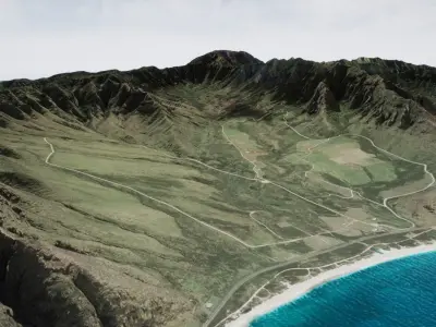 Oahu Hawaii  Landscape Unreal Engine  Free 3D model