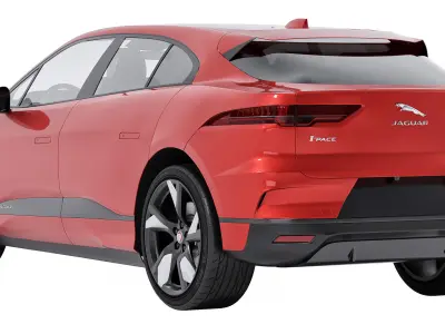 Jaguar I-PACE 2023 3D model