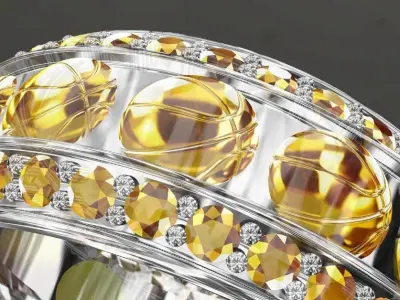 brand sport ring 3D print model