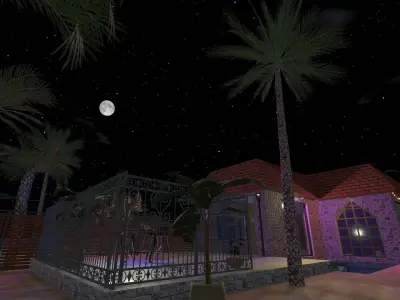 My Island In Tahiti Low-poly 3D model