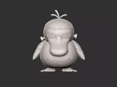 psyduck halloween 2025 3D print model