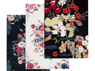 Rug Set 2296 3D model