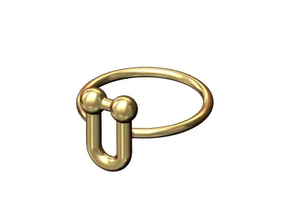 Hardware link band US sizes 5to9 3D print model