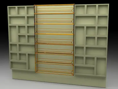 Interior Wall Panel 3D model