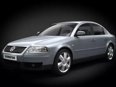 volkswagen passat 3D model