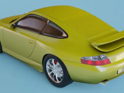 Porsche 911 GT3 3D model 3D model