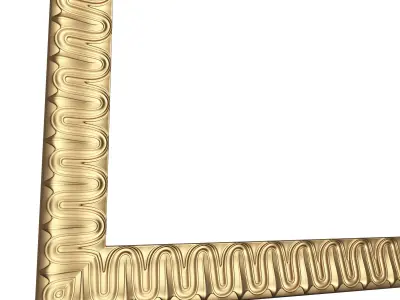 Classic Frame 029 Low-poly 3D model