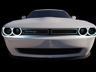 Dodge challenger 3D model