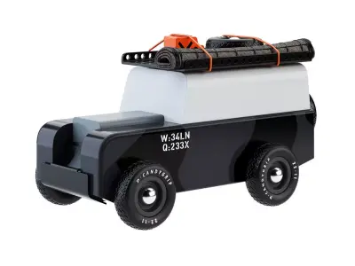 Drifter Moo Toy Car by Candylab 3D model