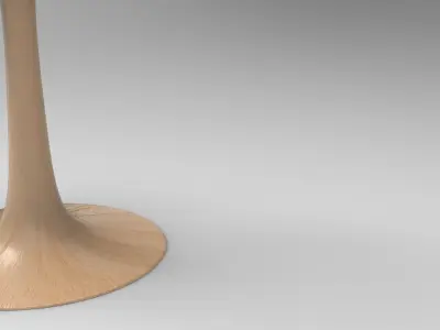 Puppa Table Lamp Low-poly 3D model