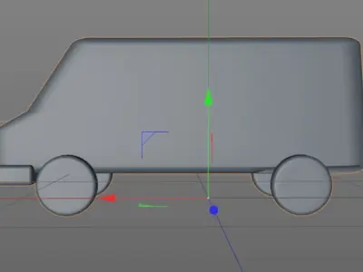 mini van  Free 3D model