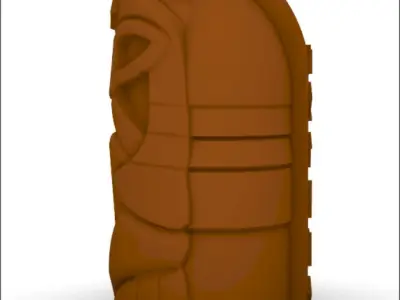 Odin figurine 3D model