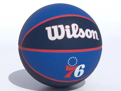Wilson Philadelphia 76ers Basketball  3D model