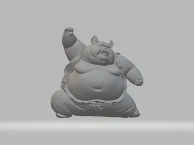Zhu Bajie 3D model