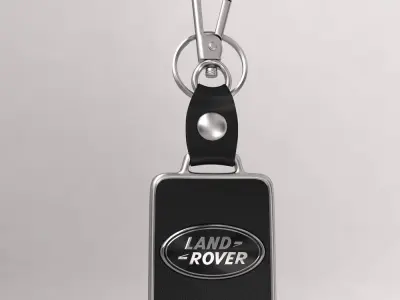 Land Rover car logo keychain 3d model 3D model