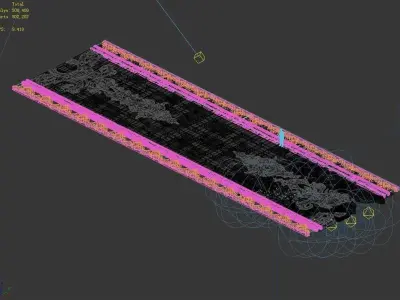 Game Underground Palace - Exit Floor 01 3D model