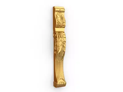 Classic decor ornament carved 77  3D model