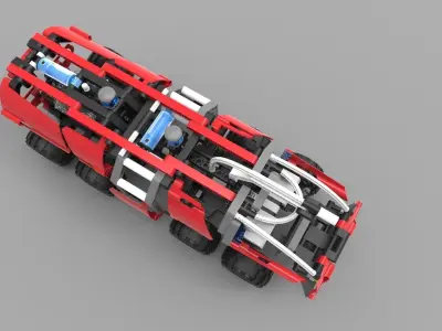 Lego Technic 8454 3D model