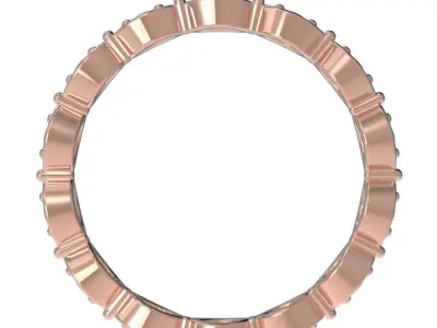 Full Eternity ring style 10 3D print model