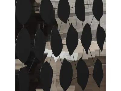 Metal panel Cybele 70x68 3D model