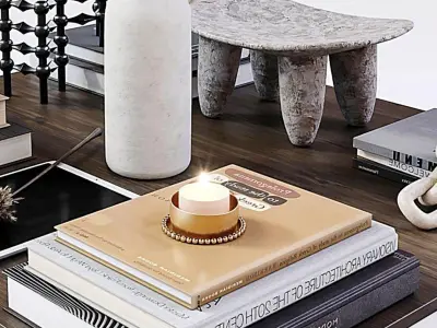 Decorative Combination Modern Decoration 3D model