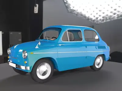 ZAZ 965 Free 3D model