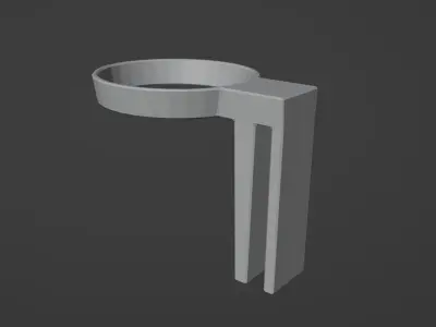 Aquarium small pot holder Free 3D print model