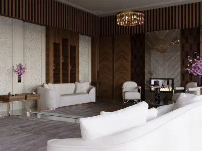 Interior - Livingroom - 211123 3D model
