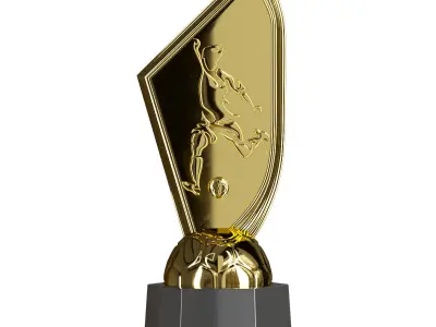 Football Champions Cup 3d model 3D print model