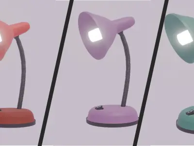 Table Lamp Free 3D model 3