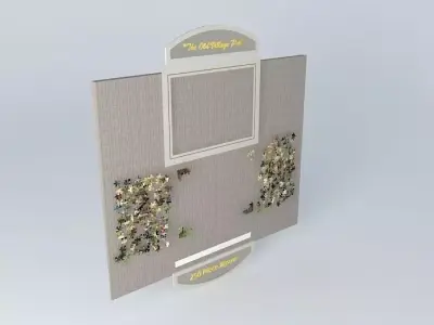 Jigsaw Puzzle The Old Village Pub 250 Lockable Pieces Free 3D model