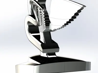 Mascot for your scale model 3D print model