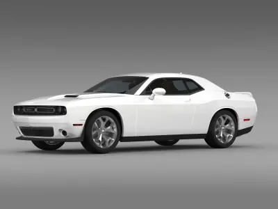 Dodge Challenger SXT LC 2015 3D model