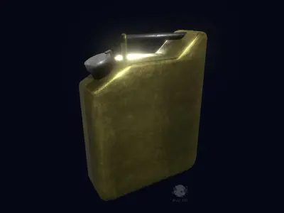 Jerrycan - Canister - Tank Free low-poly 3D model