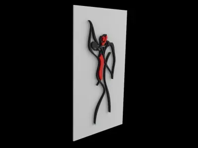 Picture Tango 1 3D print model