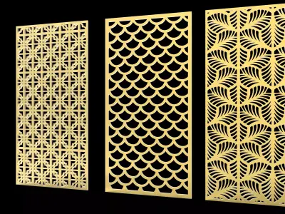 3d model and vector file of cnc cutting 3D model