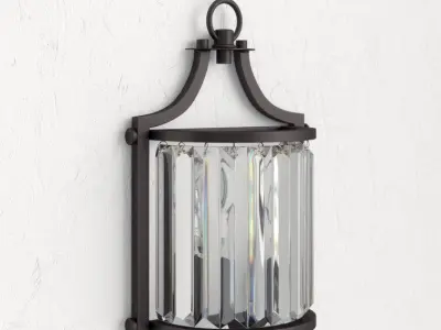 Bunton Light Dimmable Flush Mount - 2 Colour 3D model