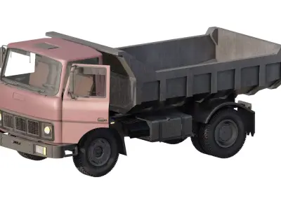 MAZ  dump truck 3D model