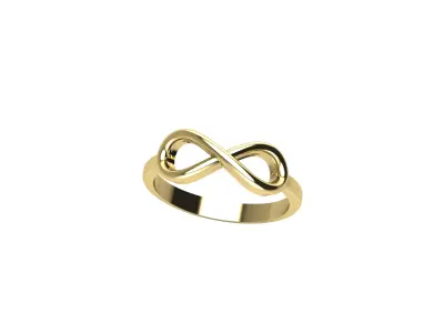 Infinity Ring 3D print model