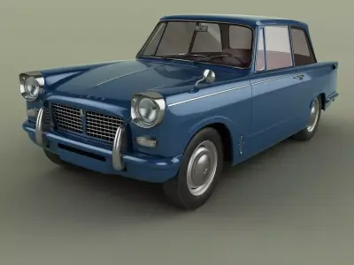 Triumph Herald 1200 Saloon  3D model