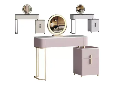 Ensemble de coiffeuse Varon 3D model