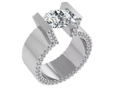 Illusion Ring 4523 3D print model