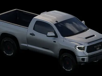 Toyota tundra 2020 TRDPRO 1 cab V1 3D model