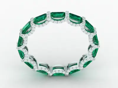 wedding ring 01 3D print model