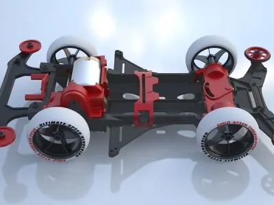 Tamiya Avante AMD 3D model